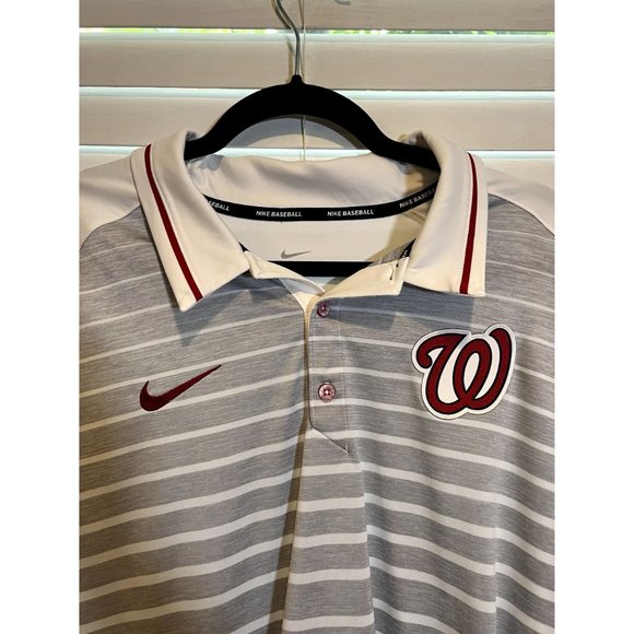 Nike Baseball Washington‎ Nationals Polo Shirt - Size XL - Picture 2 of 4